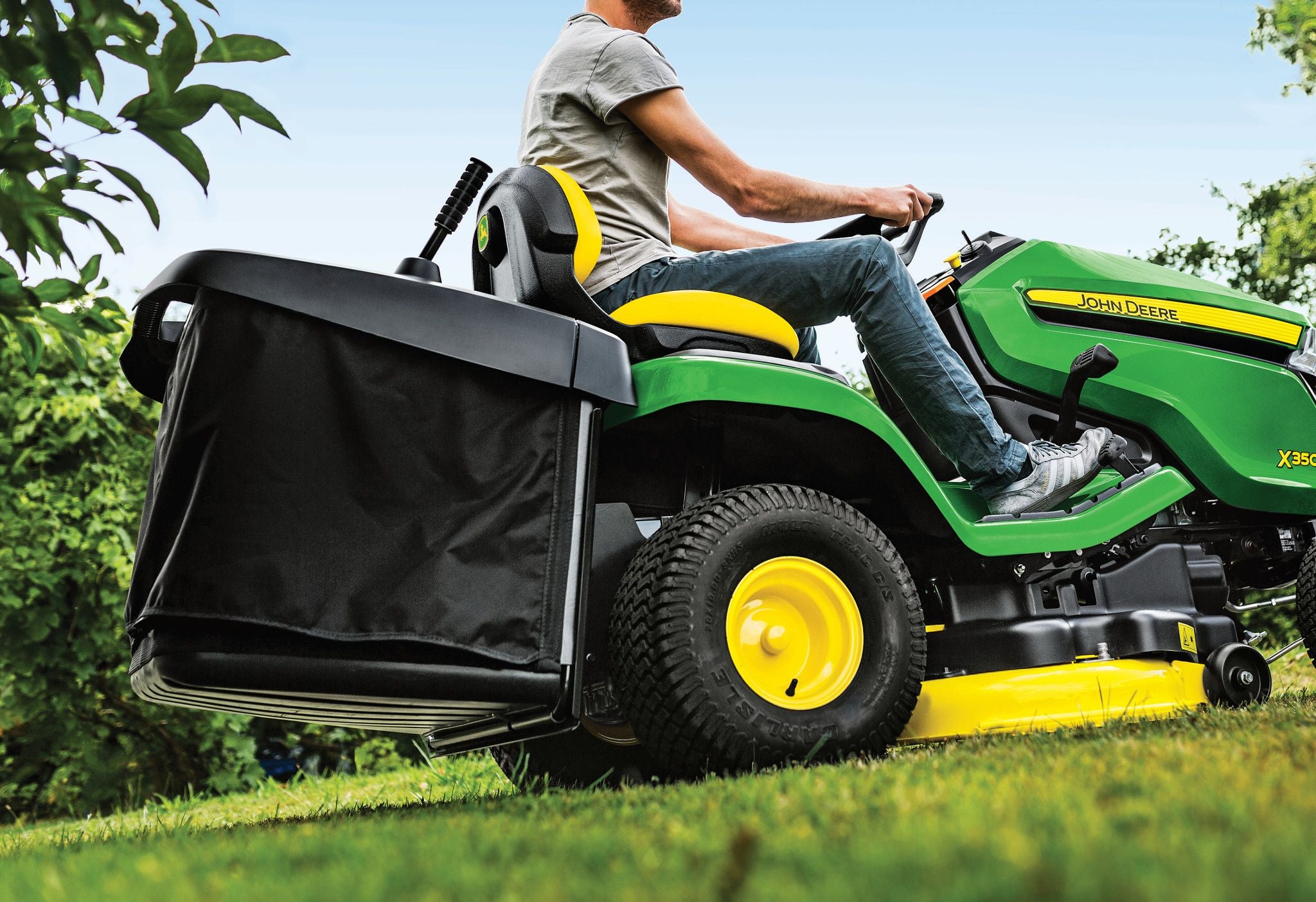 John Deere Rasentraktor X350R