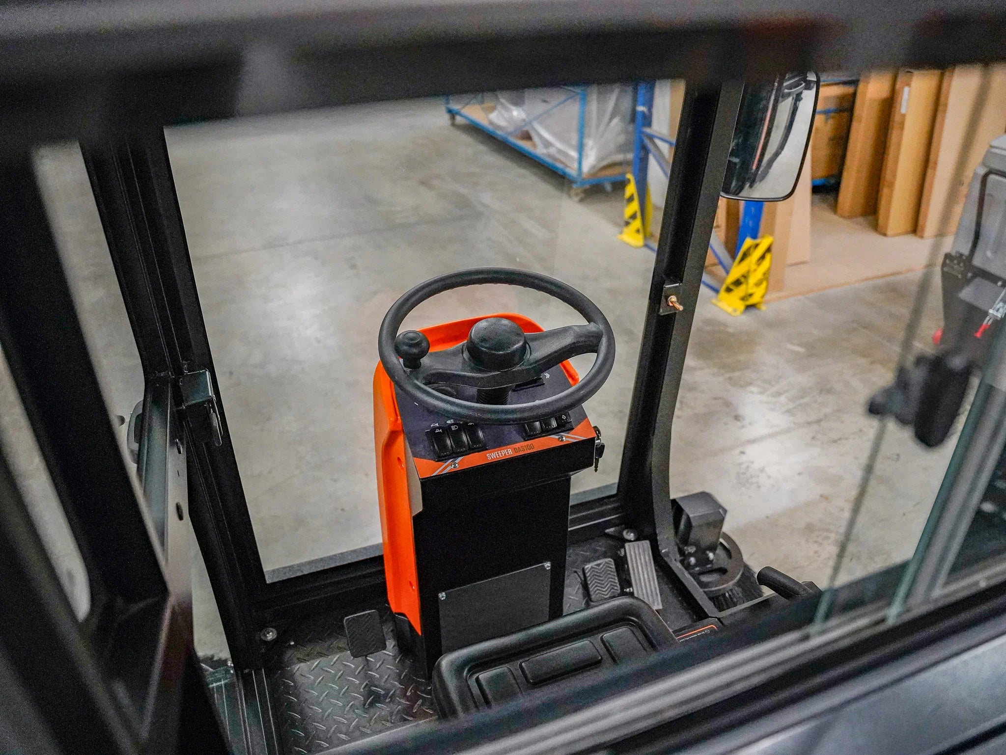 Daewoo DAS100 Kehrmaschine mit Kabine