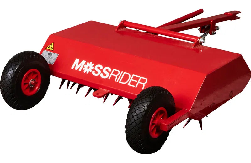 Mossrider Anhängervertikutierer für Rasentraktor