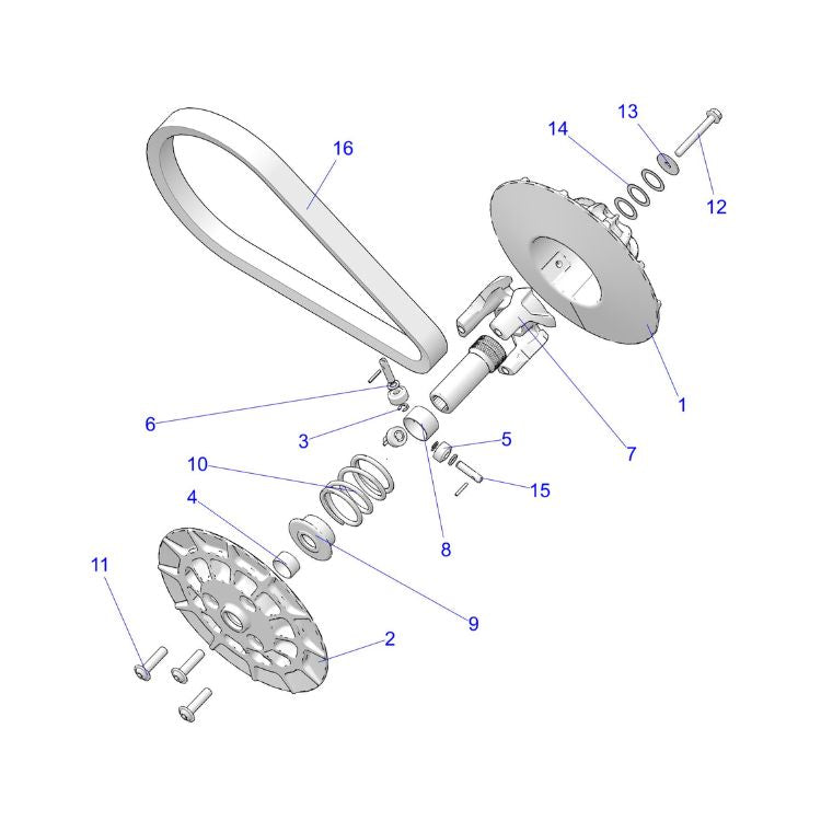 Polaris Antriebsriemen 3211218 - Ranger 570 und 1000