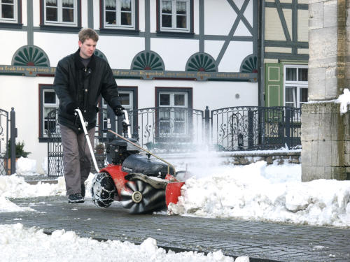 Tielbürger Kehrmaschine tk48 B&S 675EXi Handstart