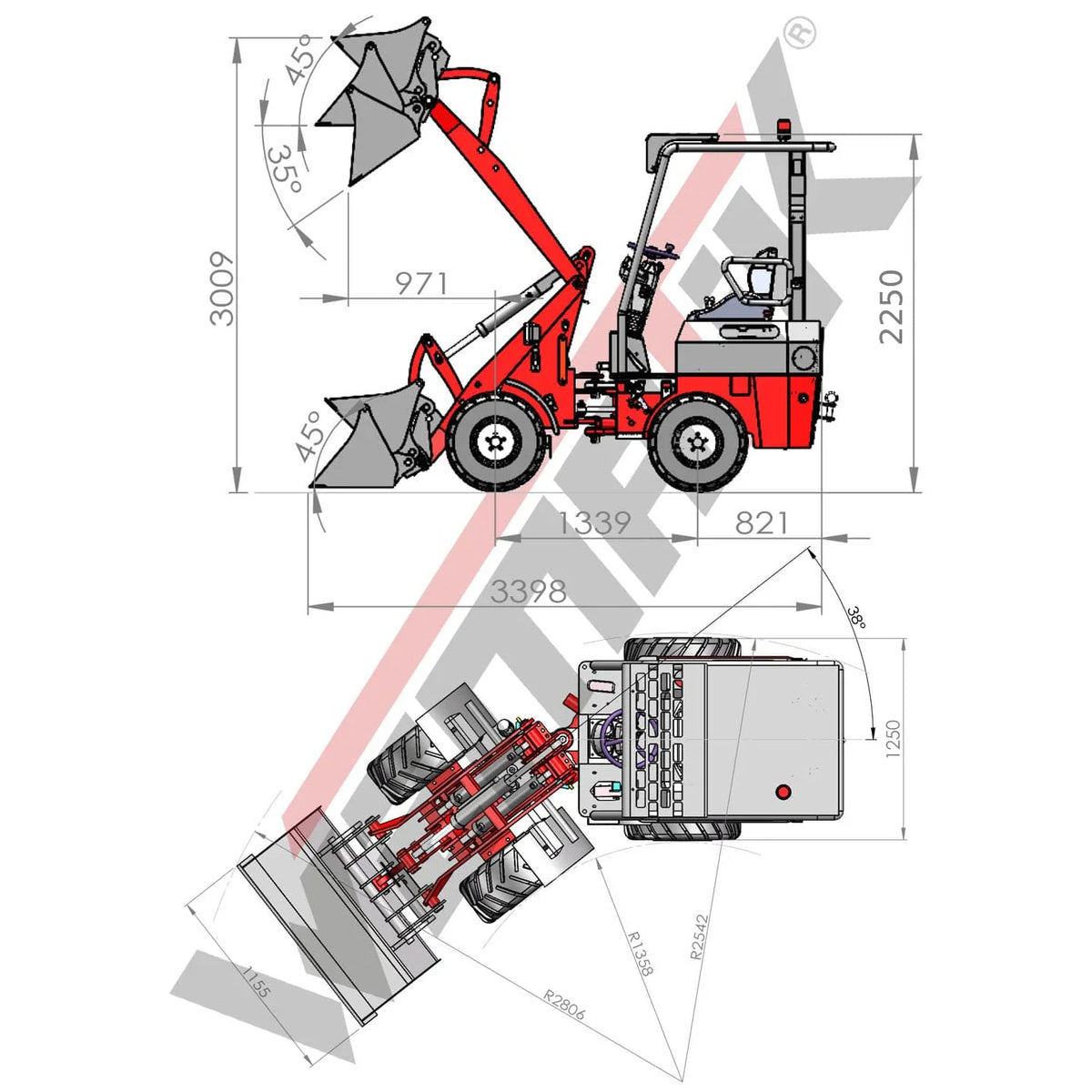 WematikElektroRadlader807E-3