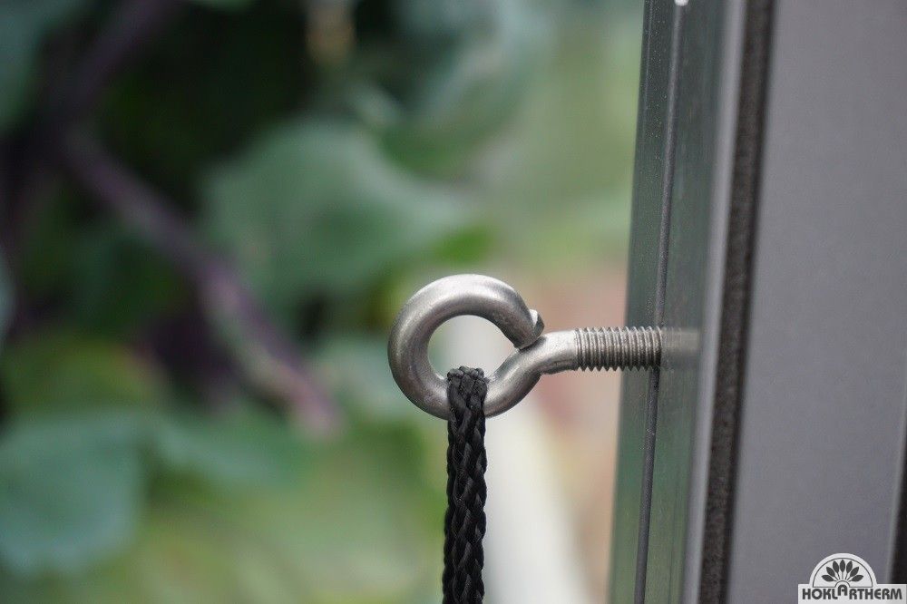 Hoklartherm Ring-Hakenkombination aus Edelstahl