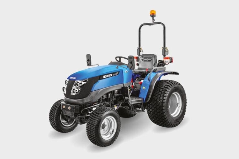 Solis Traktor 26 mit Seitenschaltung