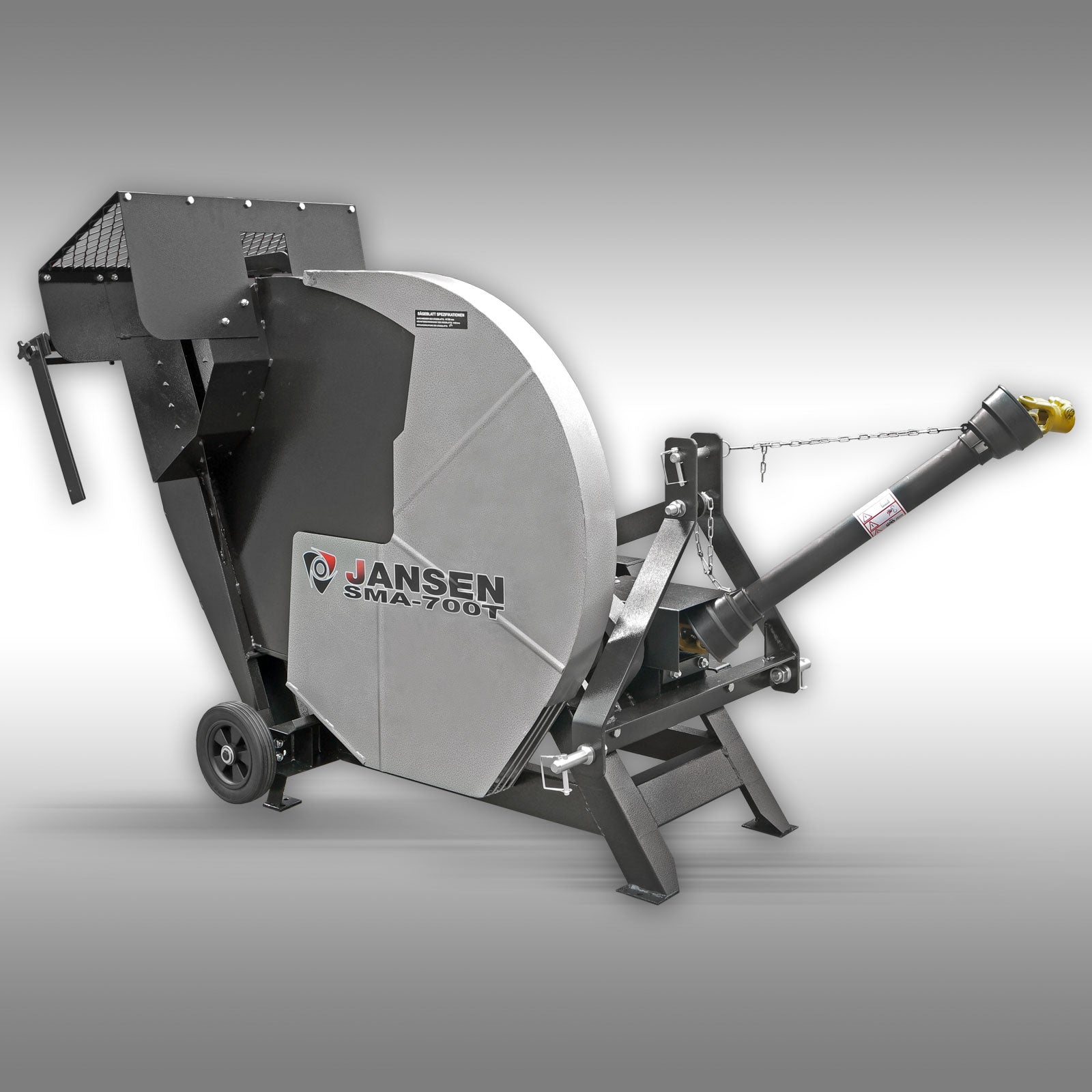 Brennholzsäge / Wippsäge Jansen SMA-700T, 700 mm Blatt, Zapfwelle