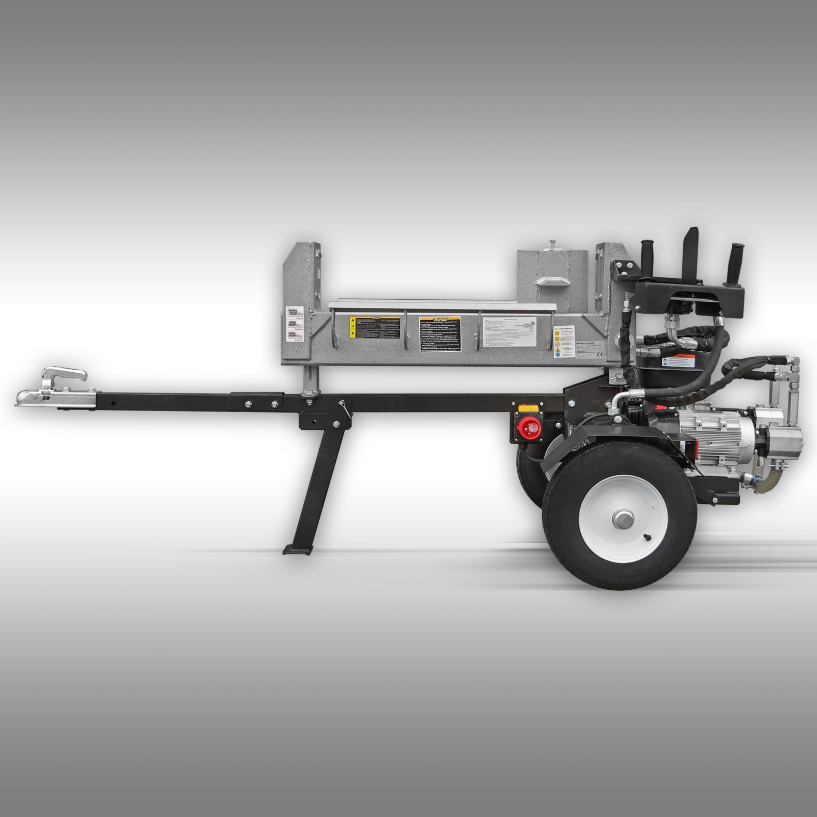 Holzspalter Jansen HS-20DS63K Benzin+Elektromotor, 20 t, 63 cm, Doppelspalter
