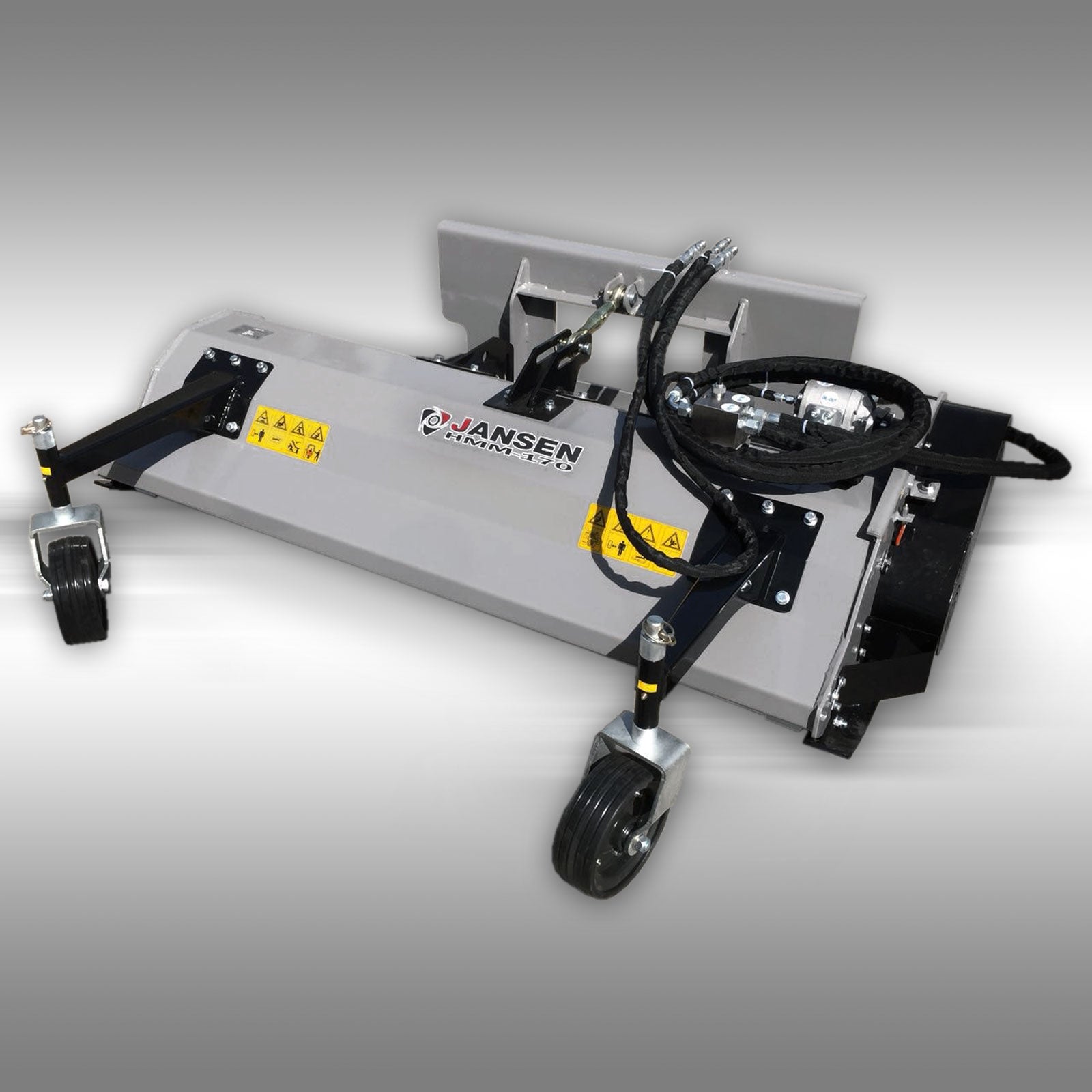 Hydraulischer Frontmulcher Jansen HMM-170, Schlegelmulcher, Mähwerk