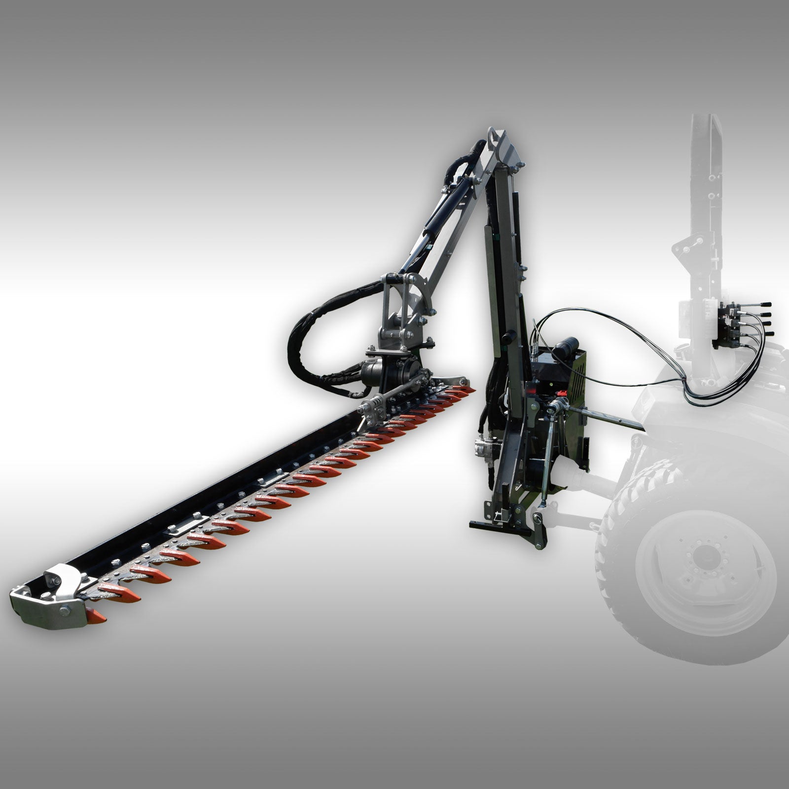 Hydraulischer Heckmulcher/Mähbalken Jansen HMS-80(180) Mähwerk-/Balken