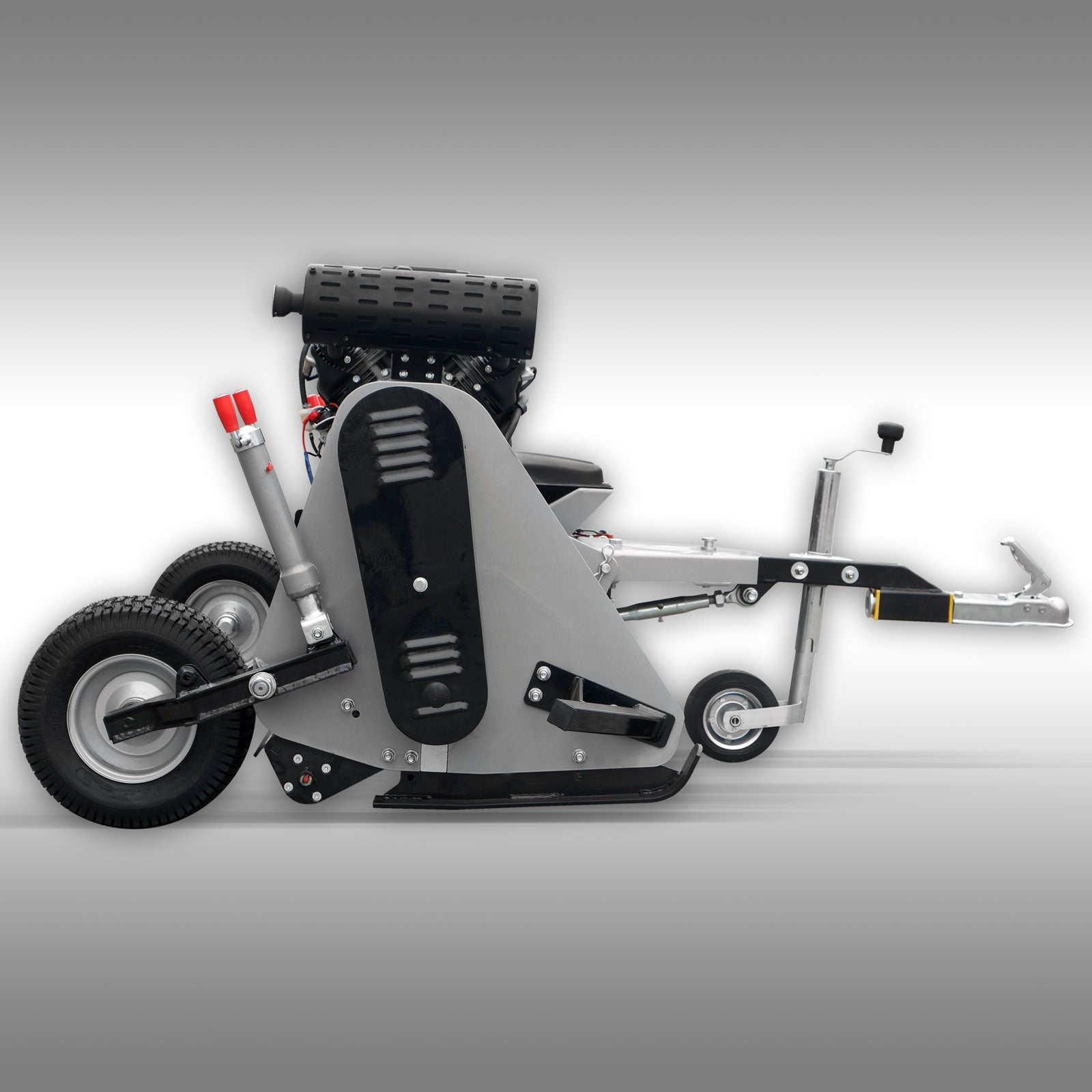 Schlegelmulcher Jansen AT-145, 23 PS Motor, Quad ATV Traktor, Mähwerk