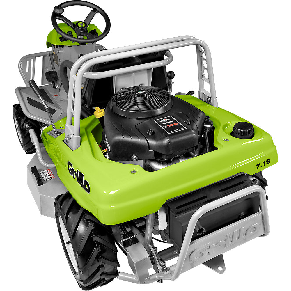 Grillo Hydraulischer Aufsitz-Wiesenmäher Climber 7.18