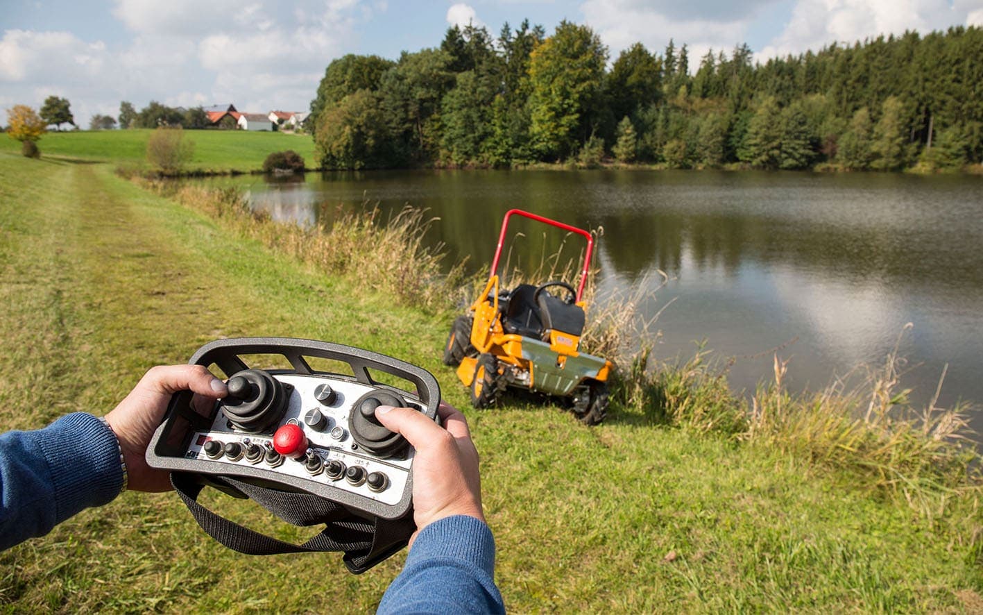 AS 940 Sherpa 4WD RC Allrad- Aufsitzmäher mit Fernsteuerung