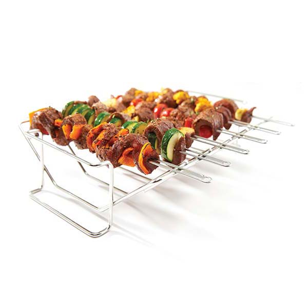 Broil King Multigestell: Bratenkorb, Rippchenhalter und Spießgestell