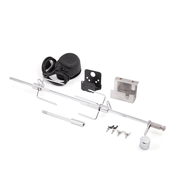 Broil King Pellet Smoker Drehspieß-Set mit Elektromotor